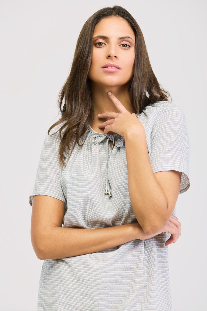 BLUSA EFECTO LINO-7404