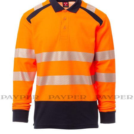 POLO BICOLOR A.V. MANGAS LARGAS BANDAS SEGMENTADAS, ROAD WINTER
