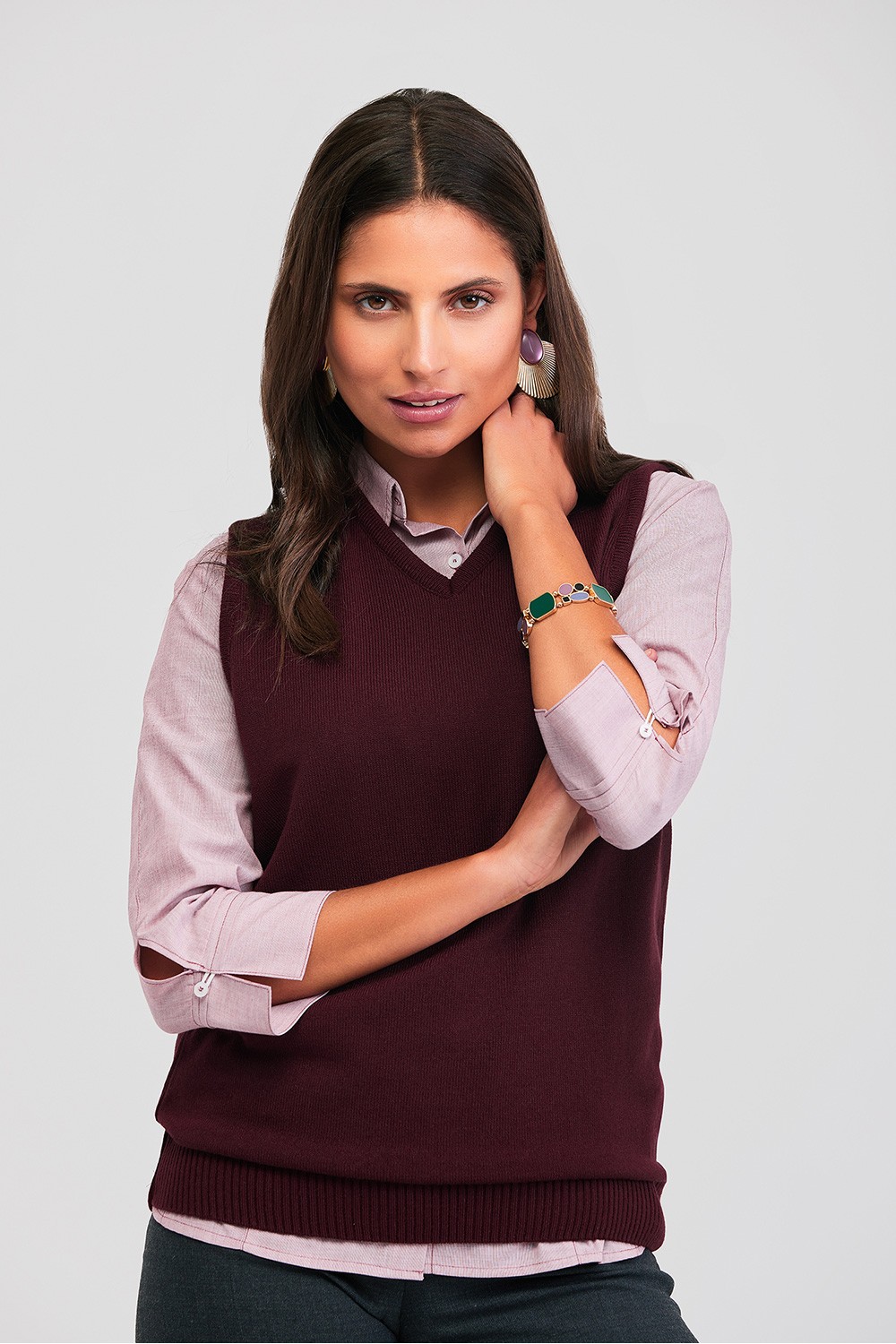 CHALECO DE PUNTO UNISEX-106 - Imagen 2