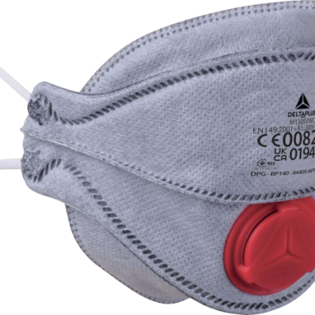 M1305VW- Mascarilla respiratoria FFP3 con válvula y carbón activado