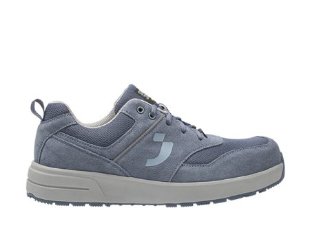 Zapatilla retro S3S de ante, piel y textil
