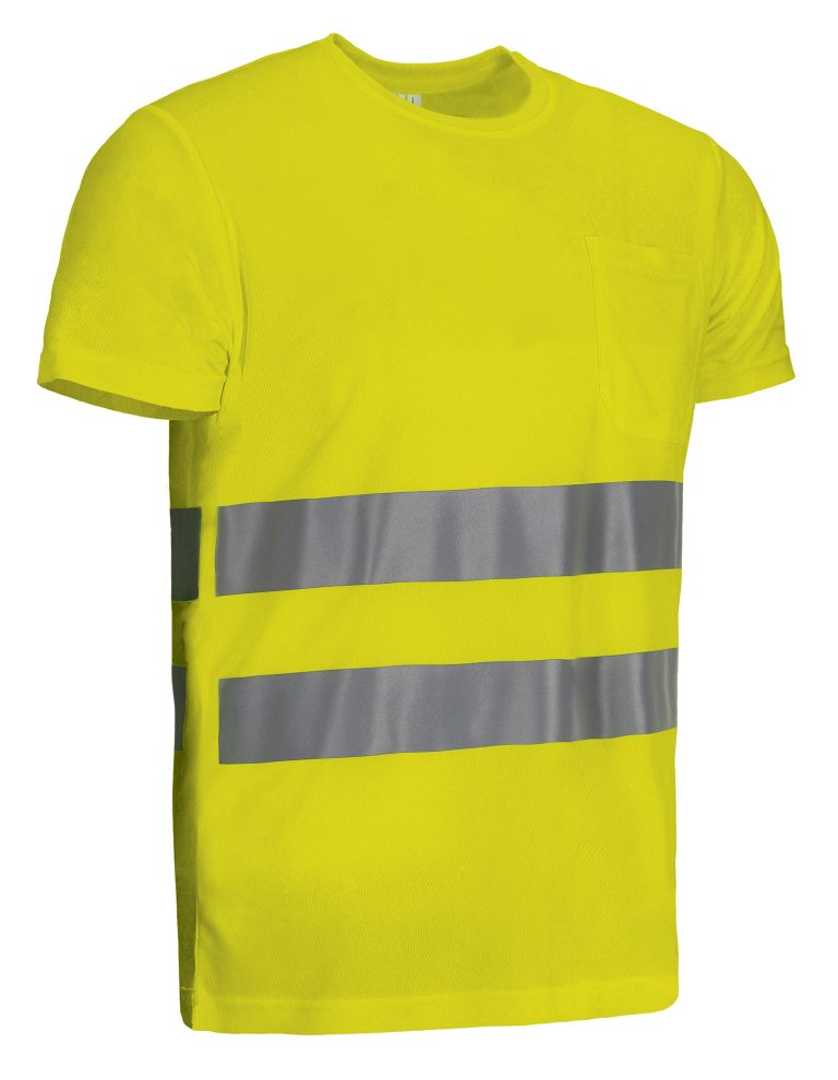 Camiseta de alta visibilidad Valento STRAHAN amarillo flúor