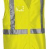 Chaleco de alta visibilidad con identificador Valento VENERA amarillo flúor