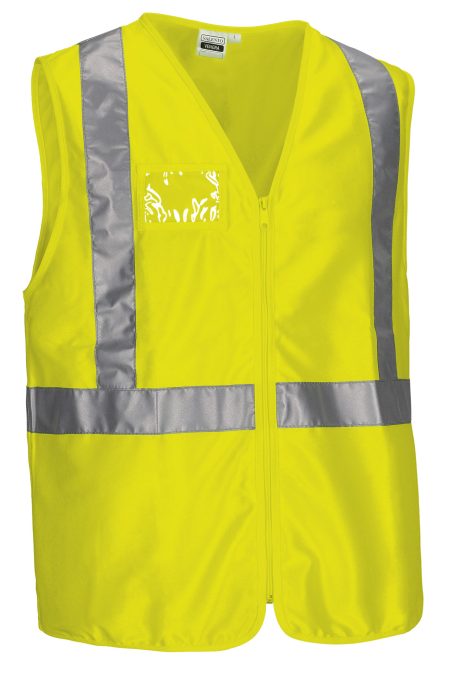 Chaleco de alta visibilidad con identificador Valento VENERA amarillo flúor
