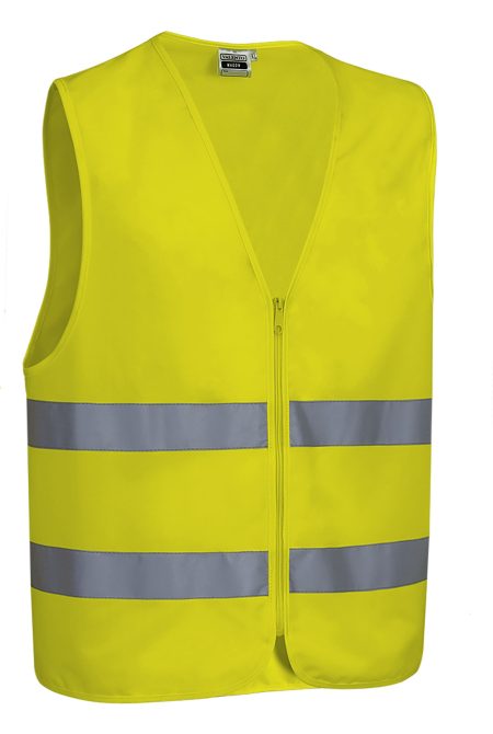 Chaleco ligero de alta visibilidad Valento WAGON amarillo flúor