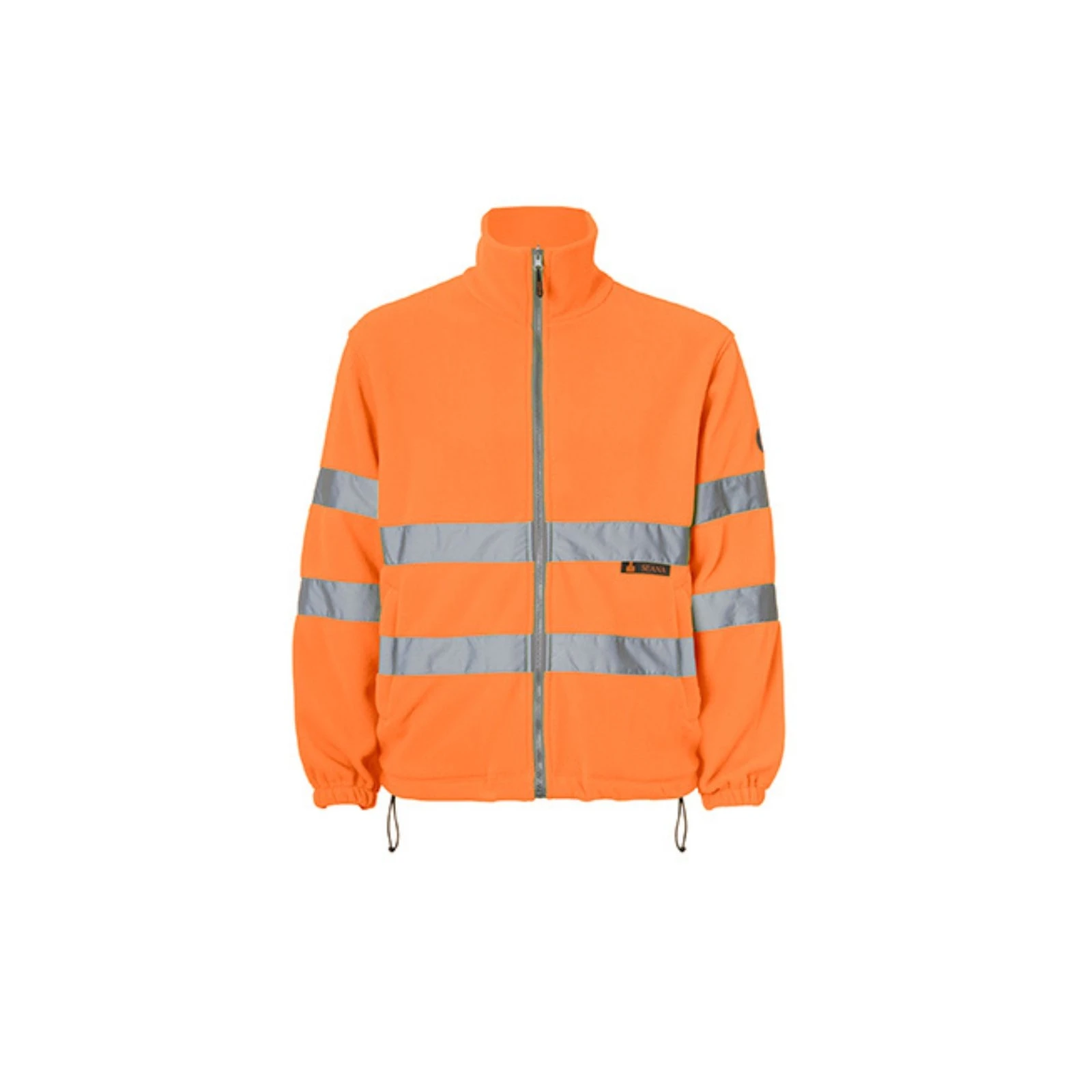 Forro polar Seana TIANA 1 naranja flúor con bandas reflectantes