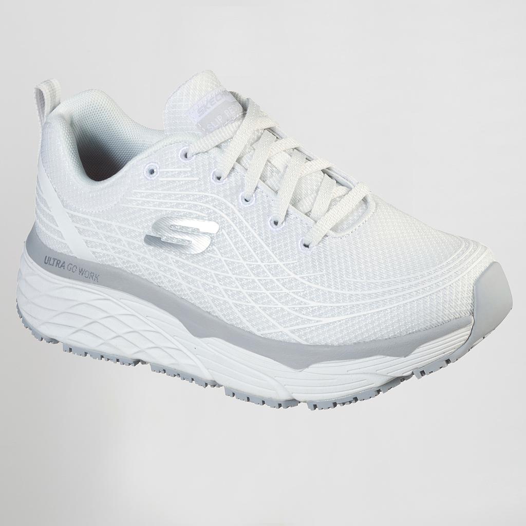 Skechers Max Cushioning Elite SR mujer blanco, vista 1