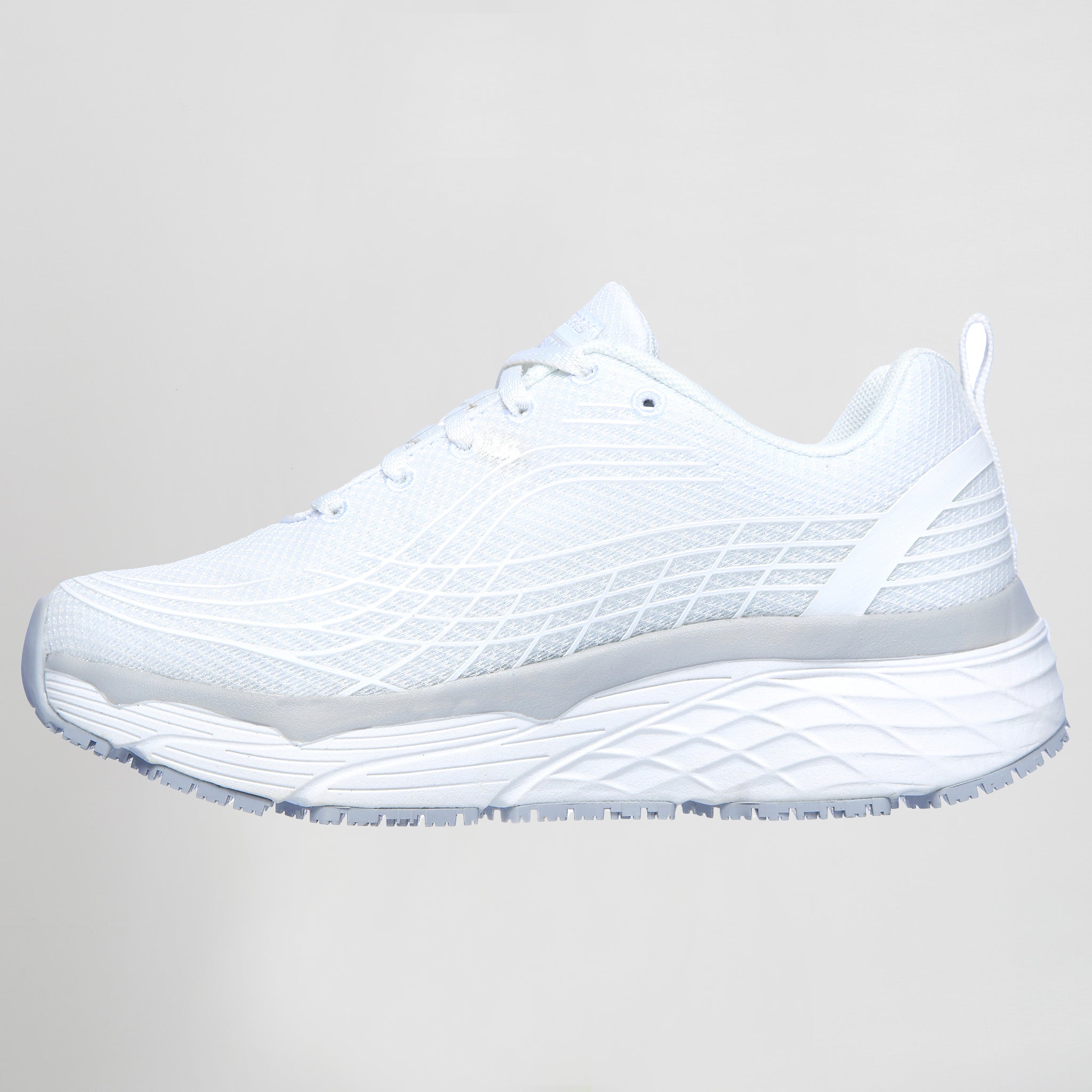Skechers Max Cushioning Elite SR mujer blanco, vista 3