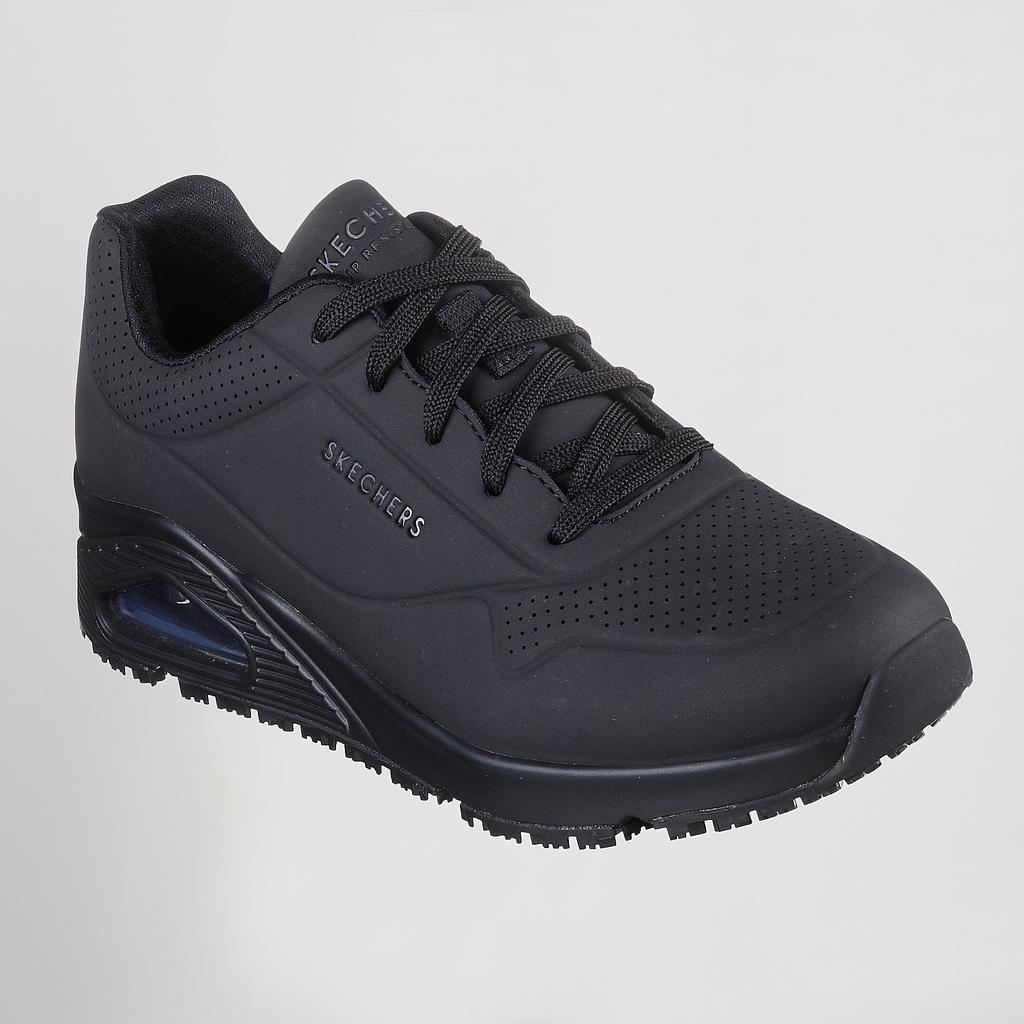 Skechers Work Relaxed Fit Uno SR mujer negro, vista 1