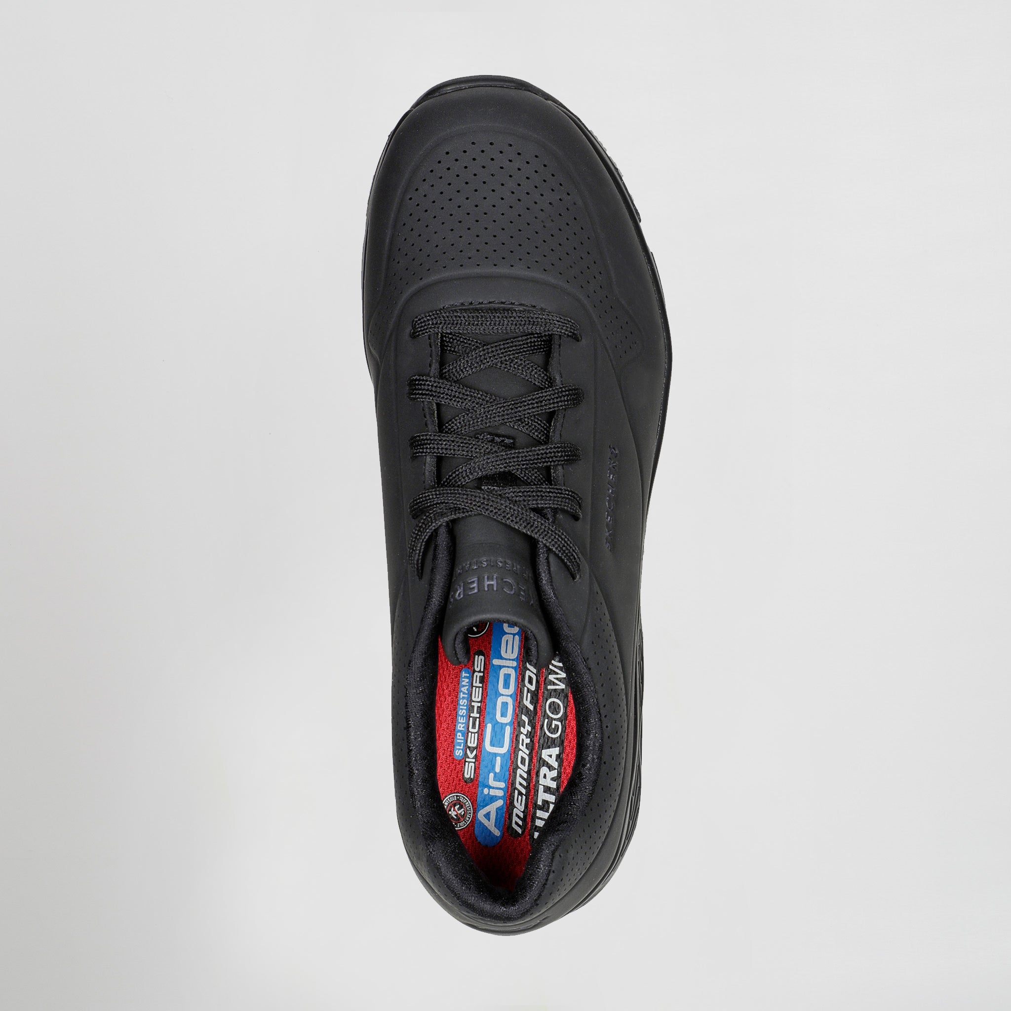 Skechers Work Relaxed Fit Uno SR mujer negro, vista 3