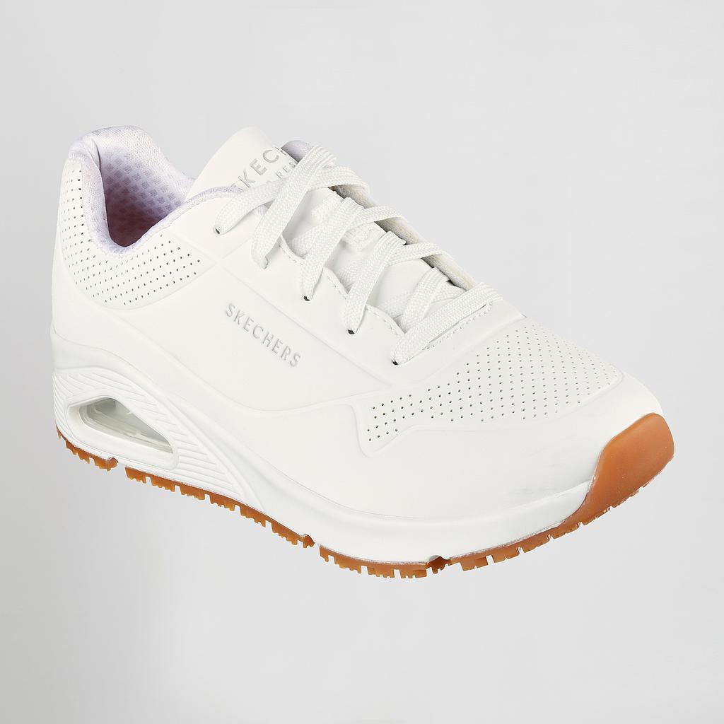 Skechers Work Relaxed Fit Uno SR mujer blanco, vista 1