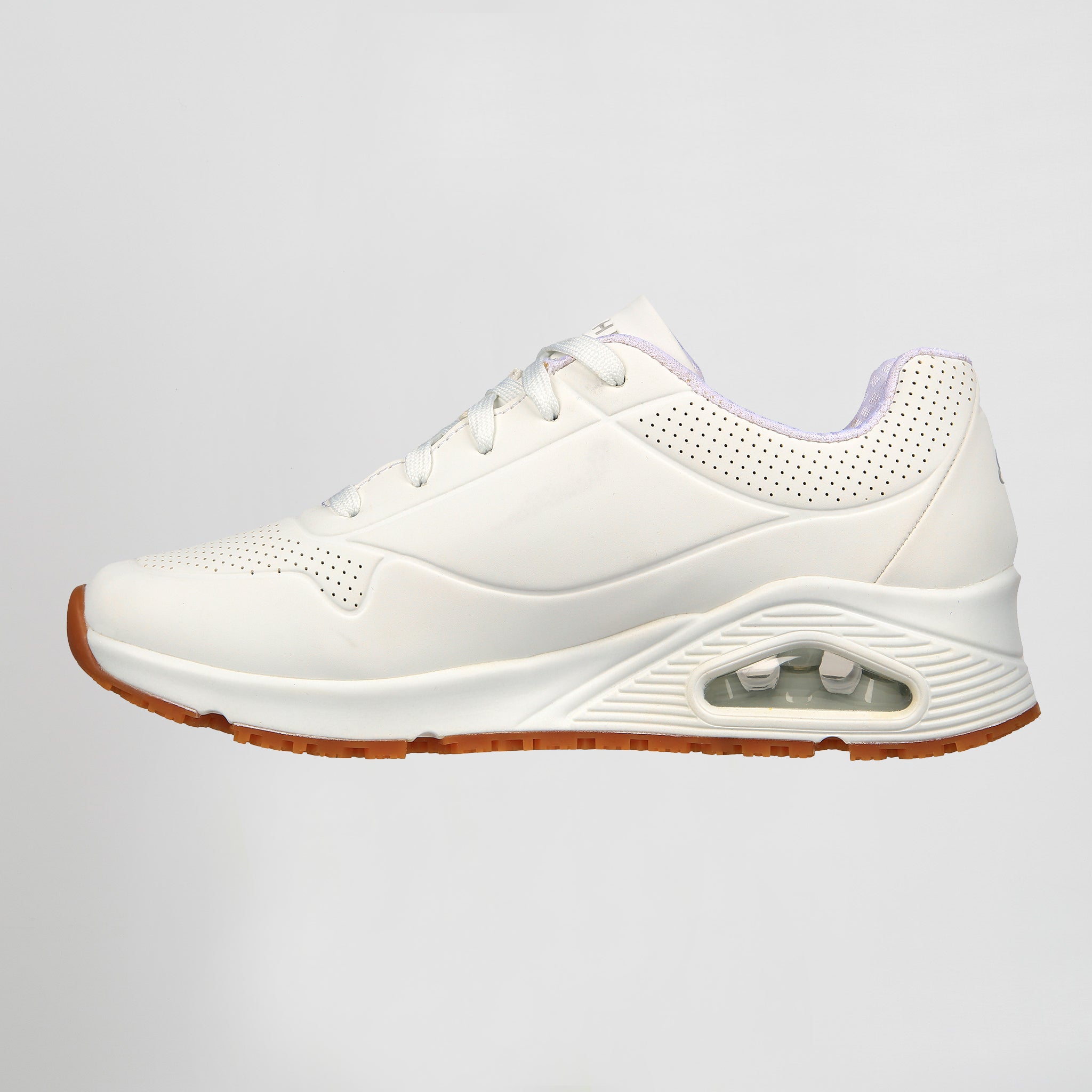Skechers Work Relaxed Fit Uno SR mujer blanco, vista 2