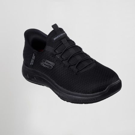 Skechers Slip-ins Work Summits SR Enslee mujer negro, vista 1