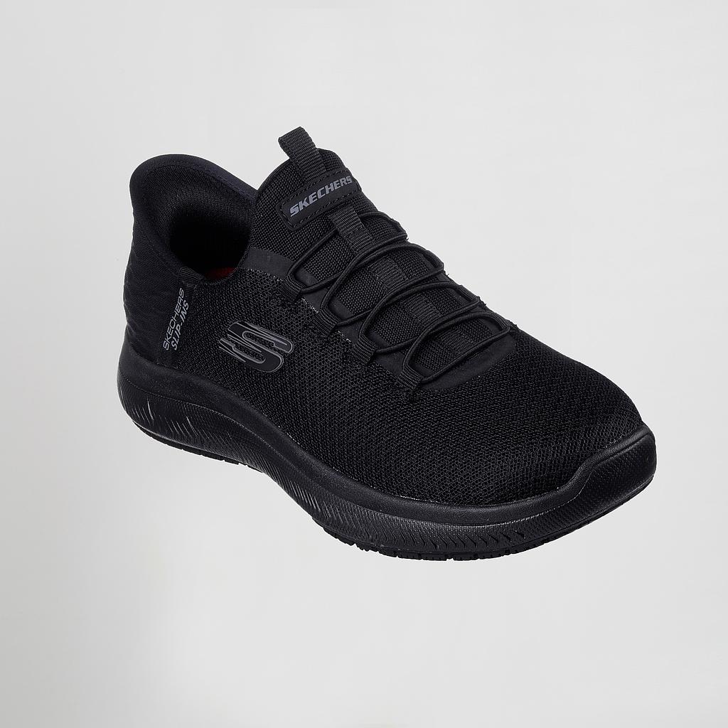 Skechers Slip-ins Work Summits SR Enslee mujer negro, vista 1