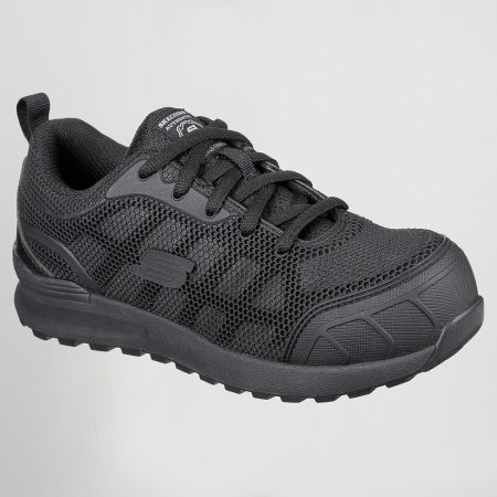 Skechers Bulklin Ayak mujer negro, vista 1