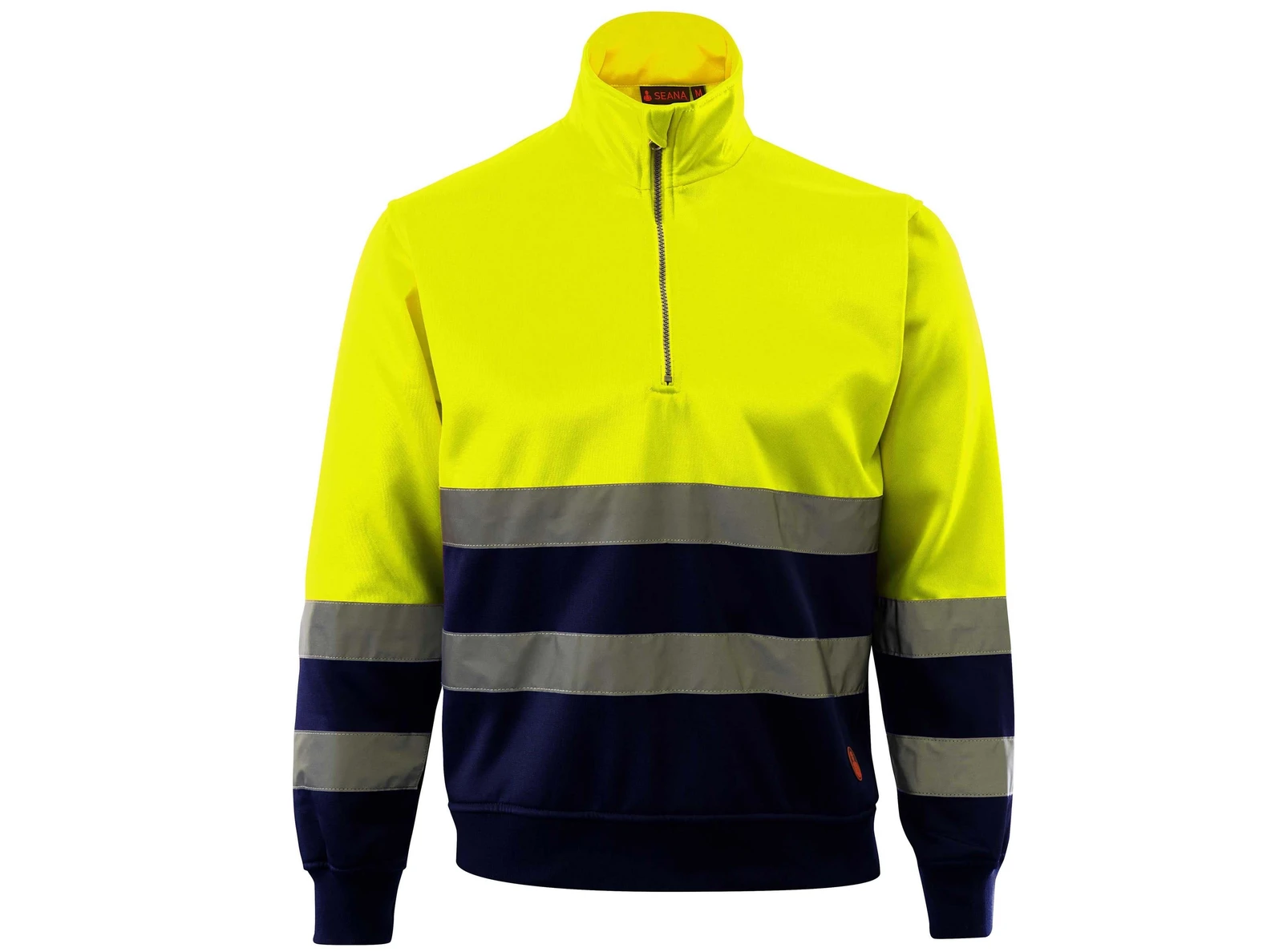 Sudadera de alta visibilidad Seana FRAK — Marino / Amarillo flúor