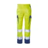 Pantalón de alta visibilidad Seana LUCE — Marino / Amarillo flúor