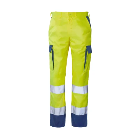 Pantalón de alta visibilidad Seana LUCE — Marino / Amarillo flúor