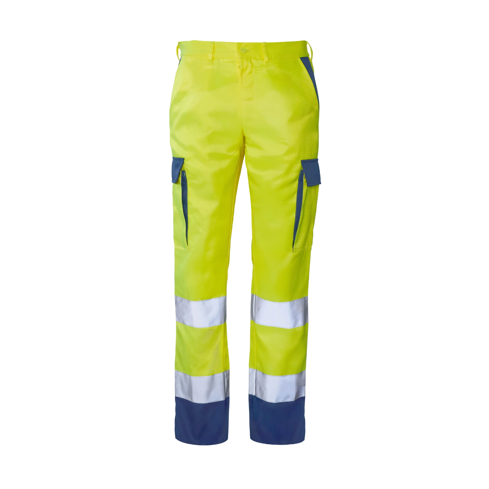 Pantalón de alta visibilidad Seana LUCE — Marino / Amarillo flúor