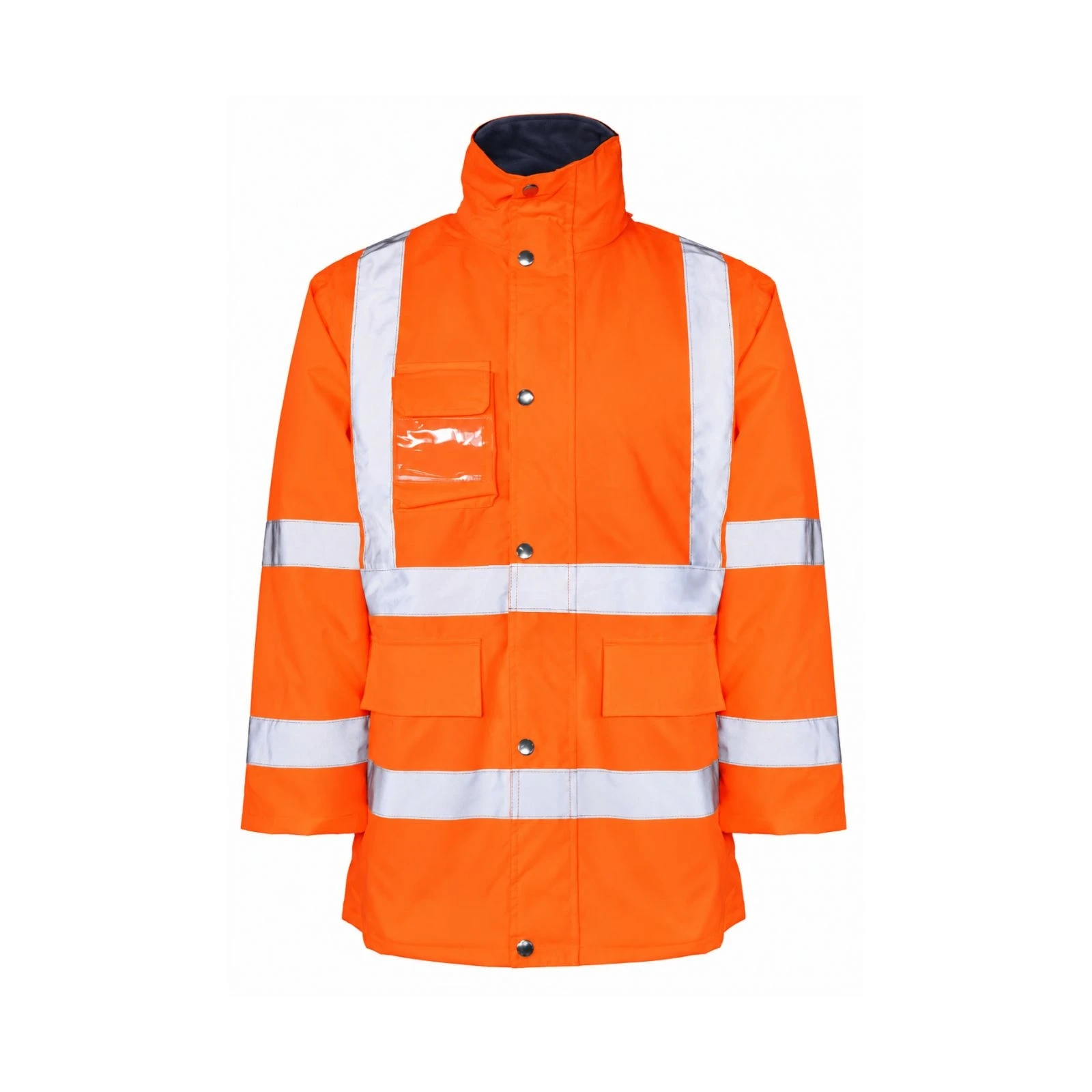 Parka de alta visibilidad Seana MADOF 1 — Naranja flúor